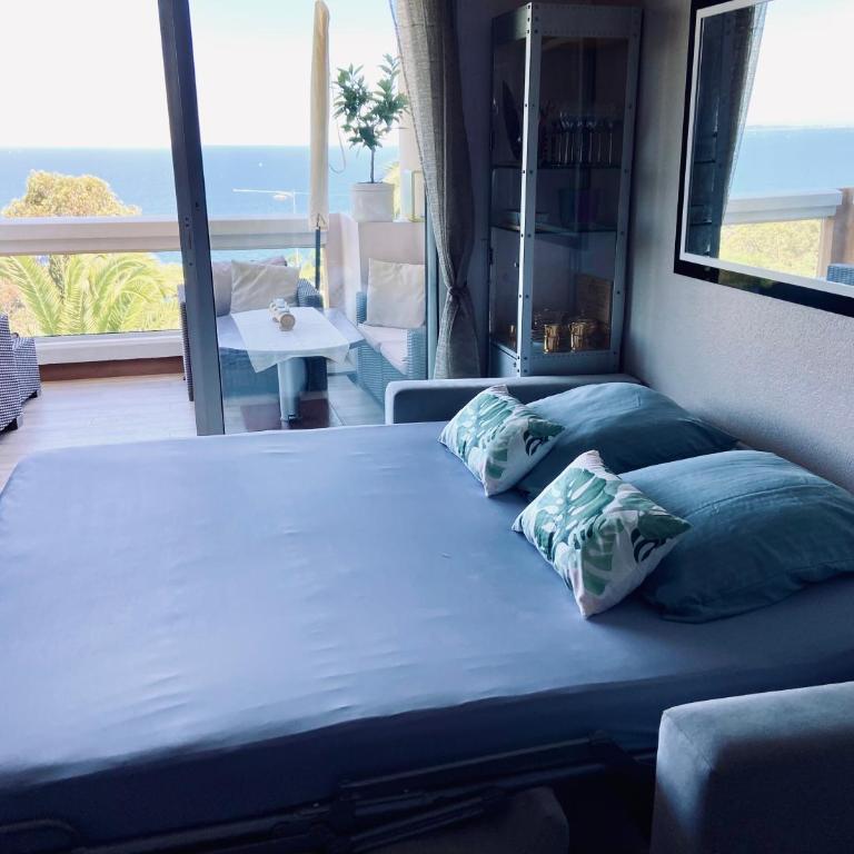 2 P vue panoramique classé 3 étoiles sur la baie de Cannes avec Garage - Appartement 1 Chambre - 20