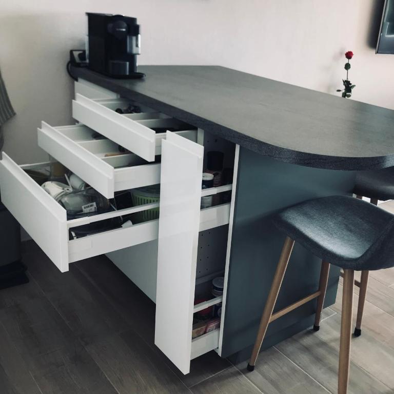 2 P vue panoramique classé 3 étoiles sur la baie de Cannes avec Garage - Appartement 1 Chambre - 15