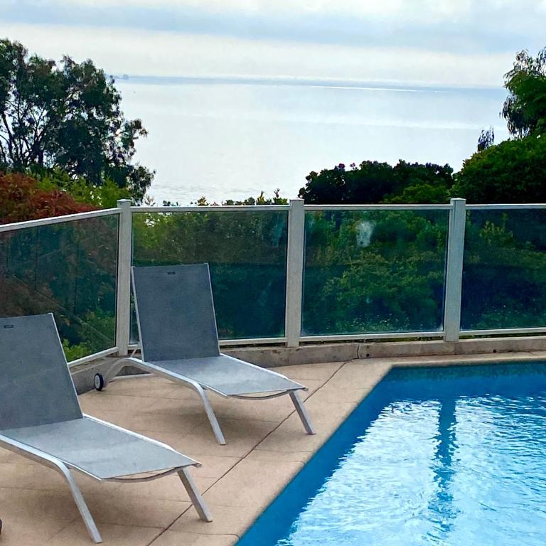 2 P vue panoramique classé 3 étoiles sur la baie de Cannes avec Garage - Appartement 1 Chambre - 12