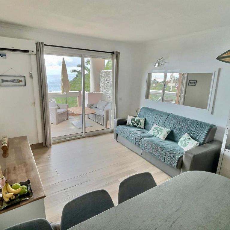 2 P vue panoramique classé 3 étoiles sur la baie de Cannes avec Garage - Appartement 1 Chambre - 4