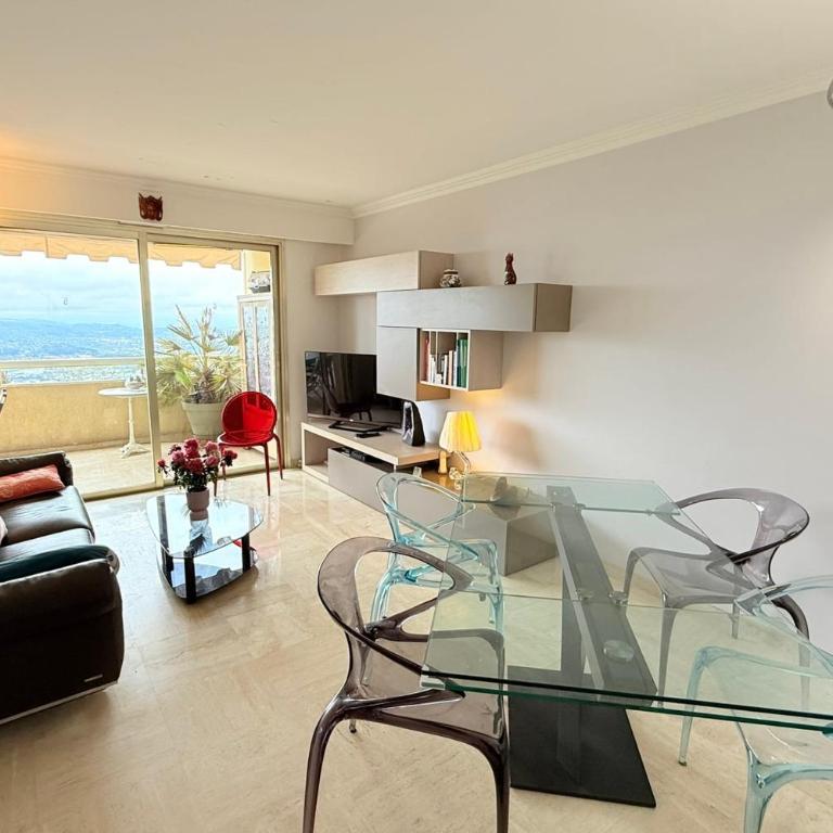 Nice 4 bedroom apartment with sea view - air conditioning - pool - Appartement - 7