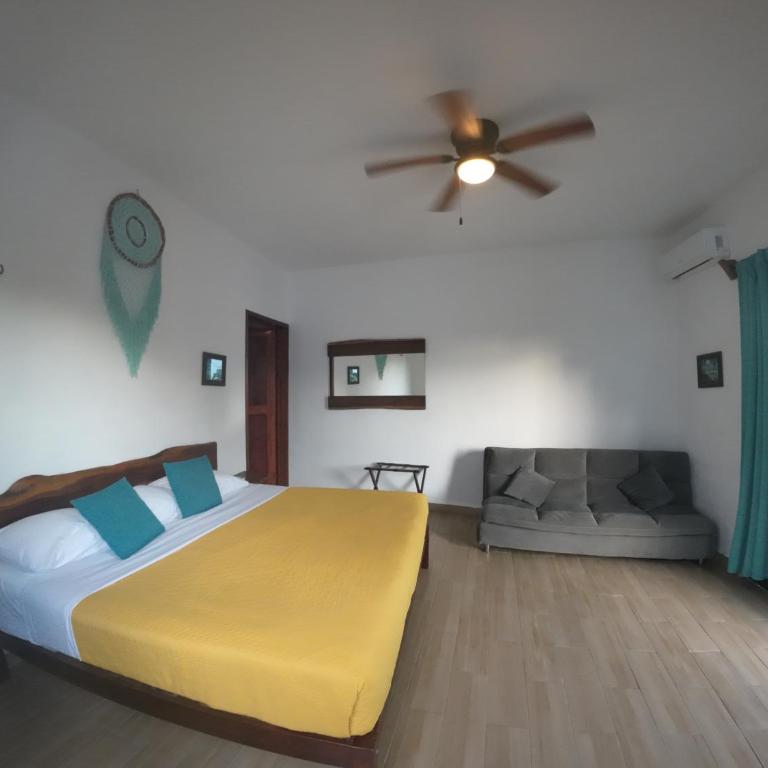 Ade Hotel Bacalar - Habitación Doble con terraza - 1 cama doble grande - 11