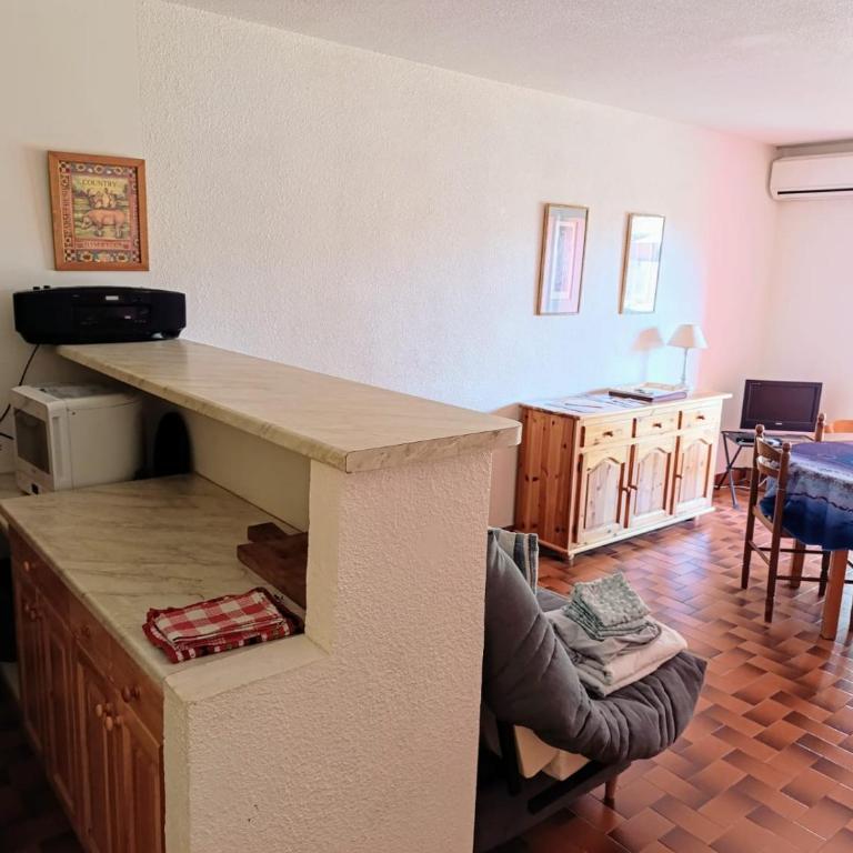 Coquet appartement avec piscine à 200m de la plage - Familienstudio - 9