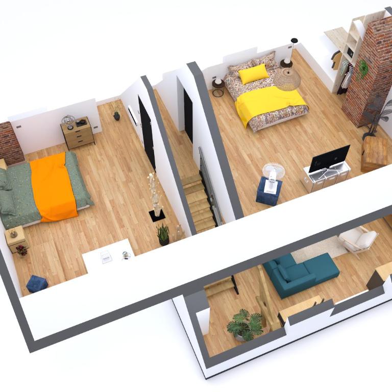 Elegant 120m2-Face cathedrale-6 pers-free Parking - Appartement 2 Chambres Deluxe - 29