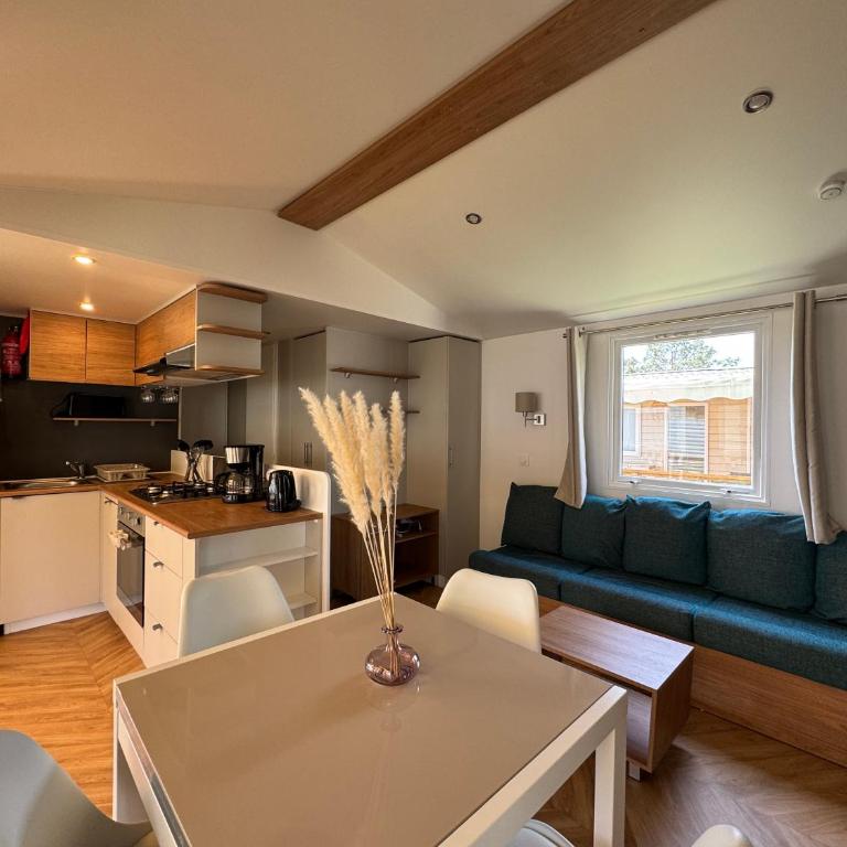 Bungalow moderne vue bassin les viviers Cap-ferret - Mobile Home - 9