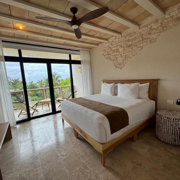 Azucar Hotel Tulum - Habitación Deluxe con cama extragrande - 15