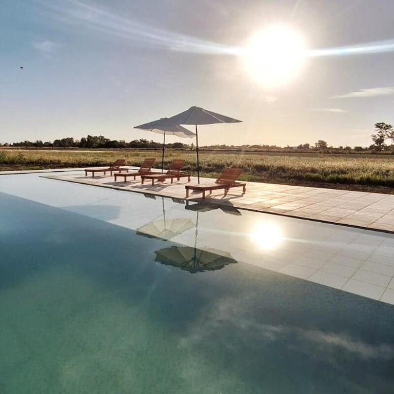 Casa de Campo Calcaterra - Apartamento de 2 dormitorios con vistas a la piscina - 14