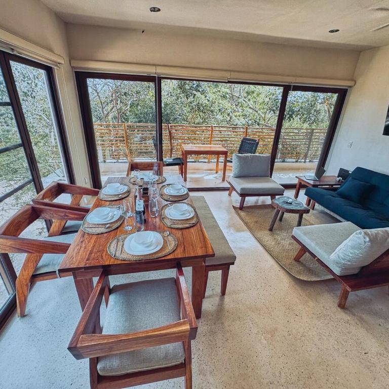Condo Family in the jungle with cenotes and big pool - One-Bedroom Apartment - 1