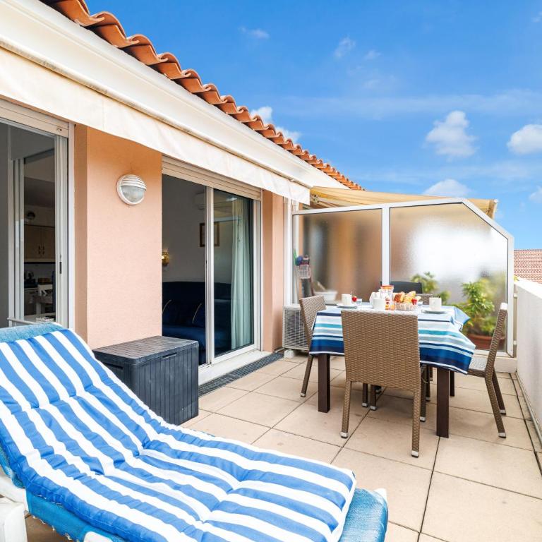 902 - Apartment top floor with AC - Appartement 1 Chambre avec Terrasse - 17