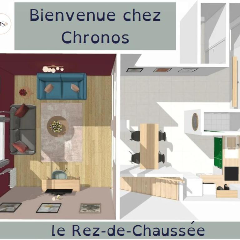 Chronos by Kleidos, Grand duplex, 4 personnes, 3 minutes Gros Horloge & Opéra de Rouen - Appartamento con 1 Camera da Letto - 5