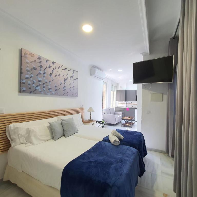 Apartamentos Los Angeles - Estudio con 2 camas individuales (2 adultos) - 4