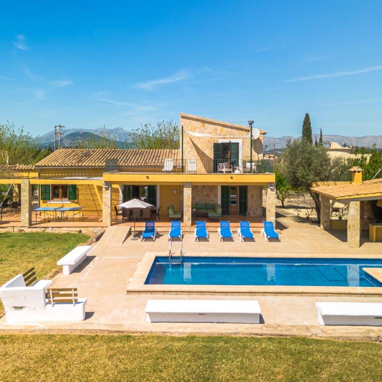 Villa Can Patriarca with Pool, Garden, Mountain Views, ideal for Families - Casa de 4 dormitorios - 73
