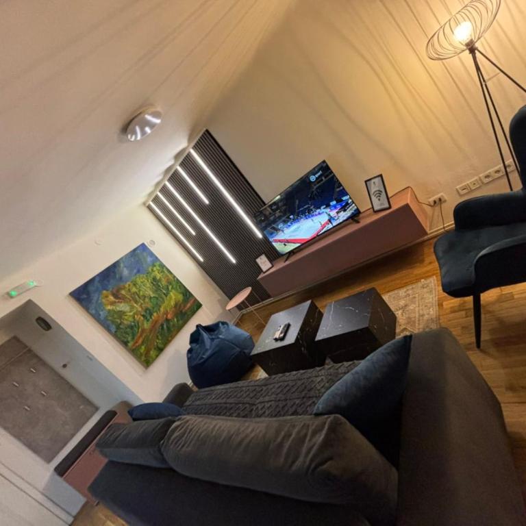 CityTales - Sarajevo Center Apartments - Free Parking - 1 Apartment with one Bedroom & 1 Deluxe Studio Apartment - One-Bedroom Apartment with Garden View - 6
