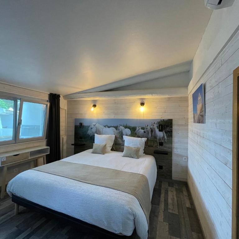 Hotel Mas des Lys - Chambre Double Confort avec Douche - 10
