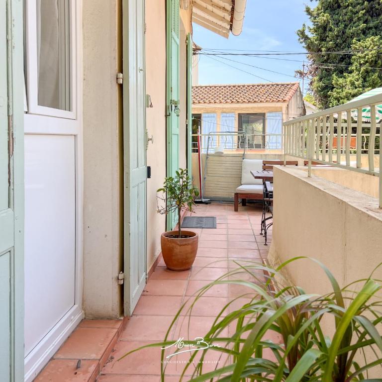 La Terrasso de la Mar - 350m des plages - Terrasse - 4 couchages - Wifi - Appartement 1 Chambre - 26