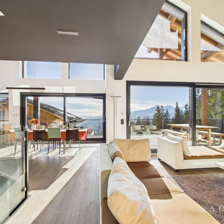 Luxueux chalet avec piscine, sauna et parking à La Rosière pour 10 personnes - Chalet mit 3 Schlafzimmern - 5