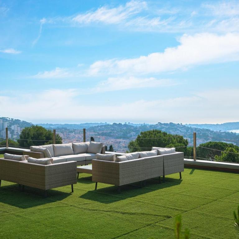 Cannes - Modern villa with 180° sea view - Maison 5 Chambres - 26