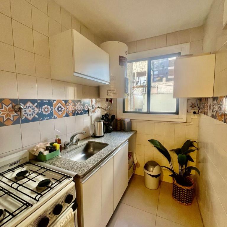 Vista al Mar dpto 2 ambientes full equipado muy Luminoso - One-Bedroom Apartment - 6