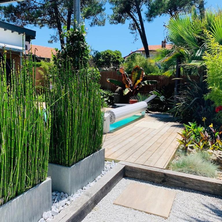 Villa classée 5 étoiles 200m de la plage piscine chauffée 5 vélos - Villa - 3