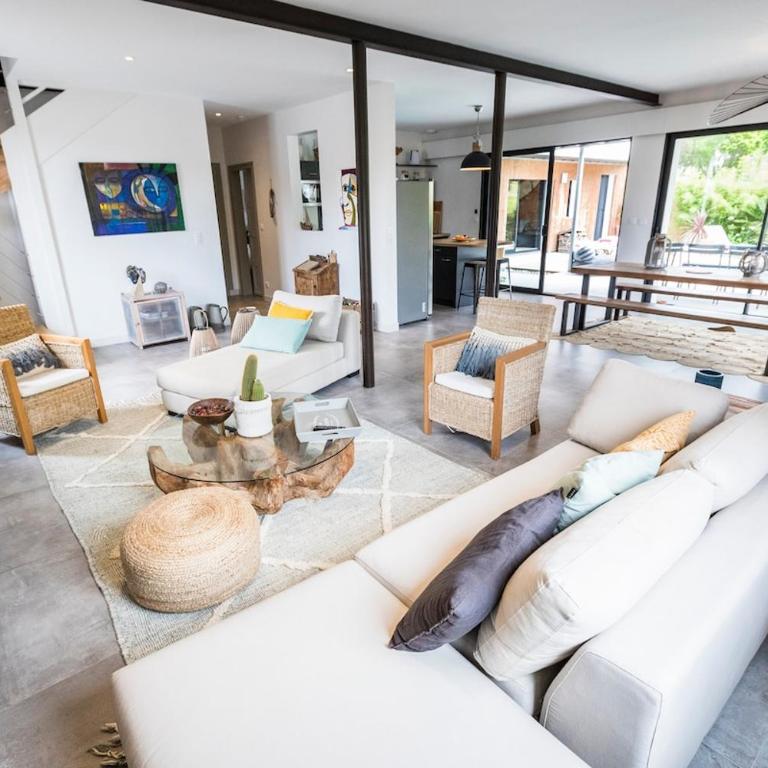 Villa classée 5 étoiles 200m de la plage piscine chauffée 5 vélos - Villa - 22