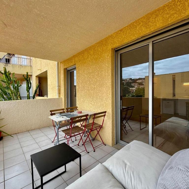 Central - Terrasse - Vue montagne - Appartement 1 Chambre - 1
