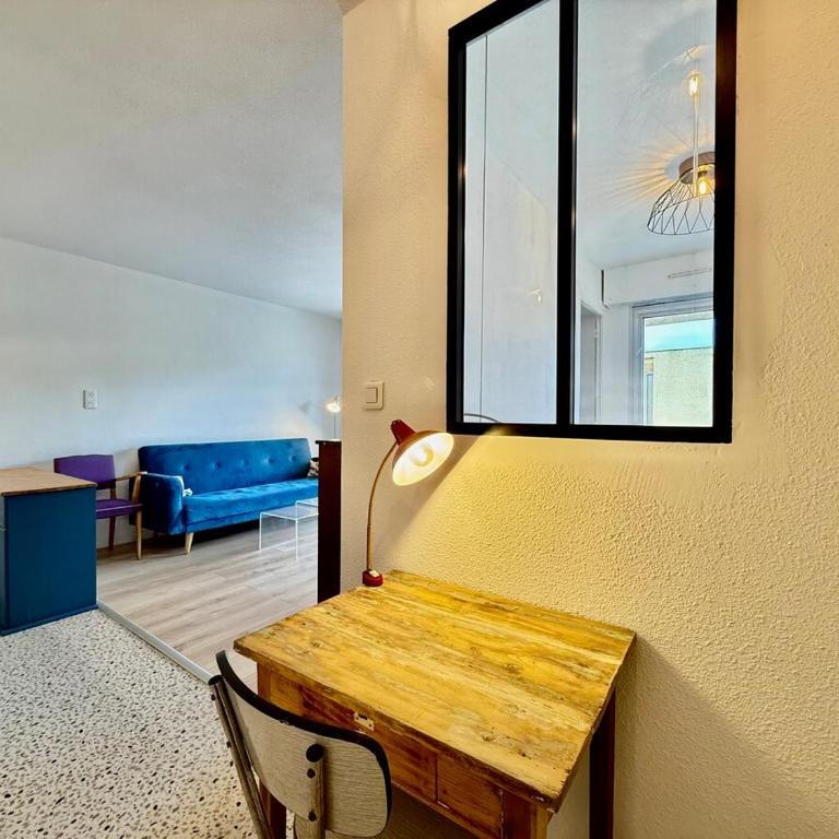 Central - Terrasse - Vue montagne - Appartement 1 Chambre - 6