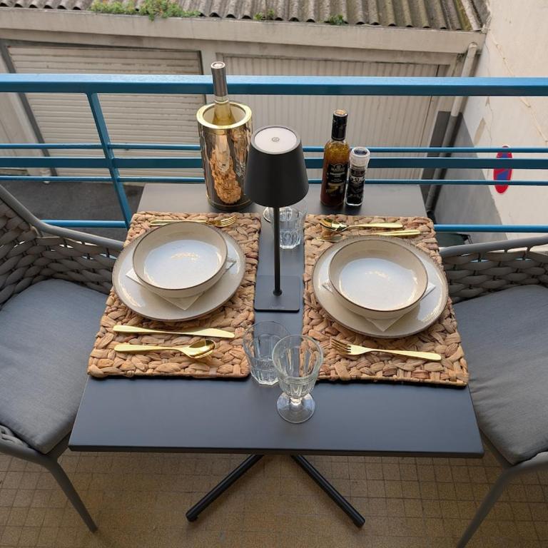 Luxury studio next to beaches and old town Antibes - Apartment mit 1 Schlafzimmer - 16