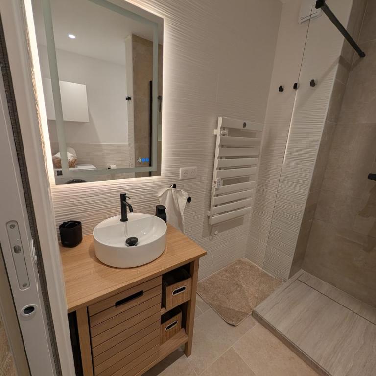 Luxury studio next to beaches and old town Antibes - Apartment mit 1 Schlafzimmer - 33