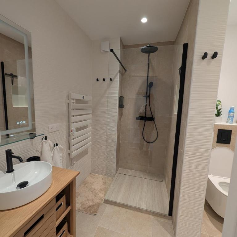 Luxury studio next to beaches and old town Antibes - Apartment mit 1 Schlafzimmer - 39