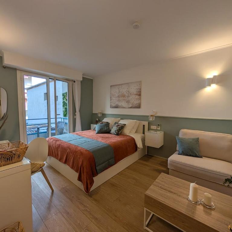 Luxury studio next to beaches and old town Antibes - Apartment mit 1 Schlafzimmer - 8