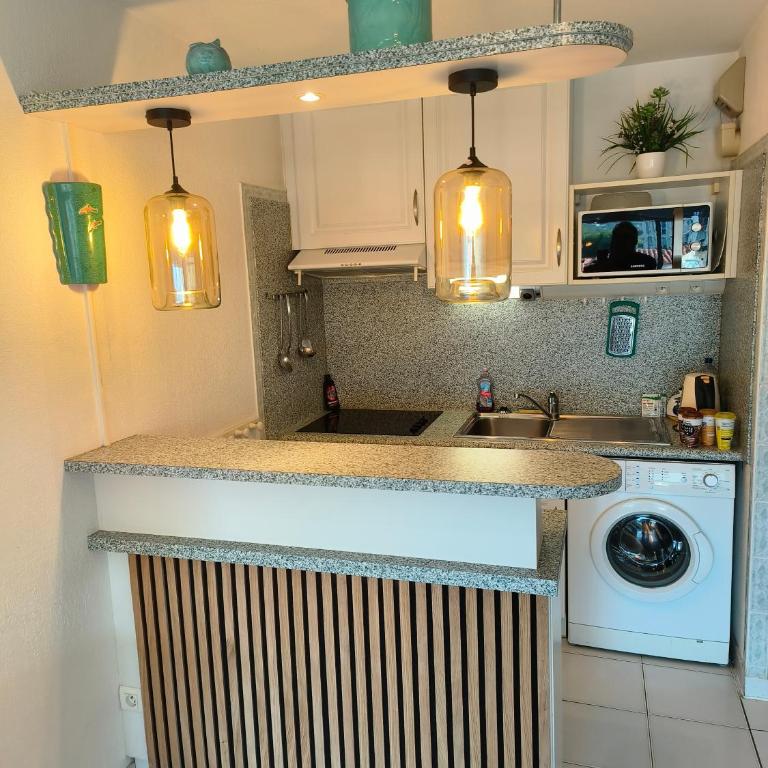 La Brise Marine ~ 300m mer~Piscine~Clim~Wifi~Calme - Appartement 1 Chambre - 7