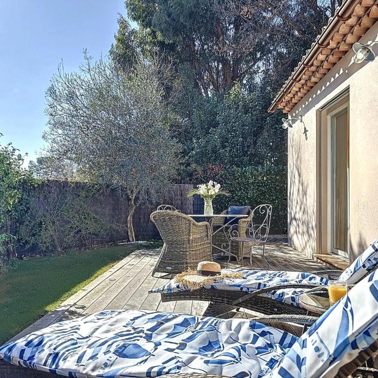 Villa "L'émeraude - Maison d'Hôtes - Jardin et parking privés - Valbonne - Maison 1 Chambre - 4