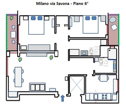 MM House Apartment Tortona - Appartamento - 6
