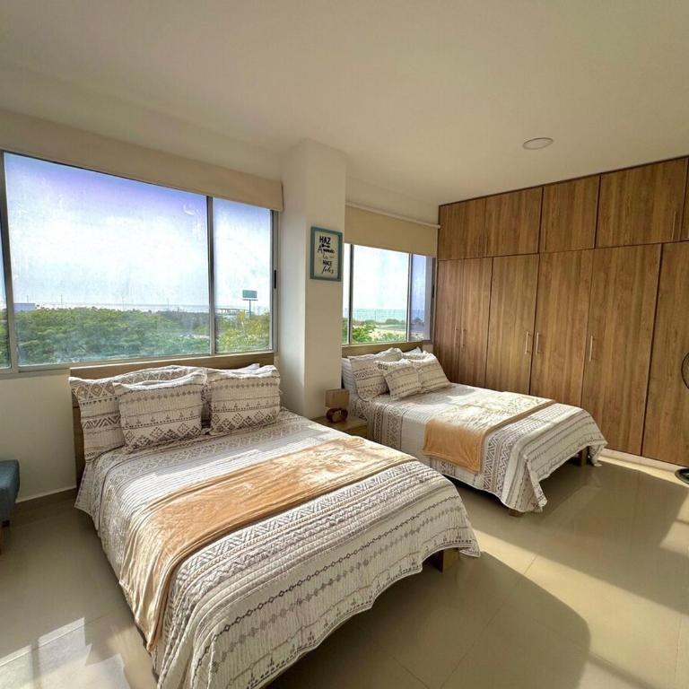 Lujoso penthouse cerca al mar y centro historico - Apartamento de 2 dormitorios con balcón y vistas al mar - 27