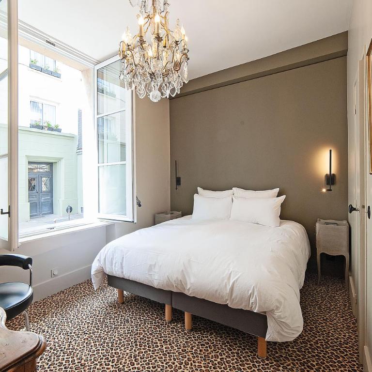 Pavillon Marais - Chambre Double avec Salle de Bains Privative - 5