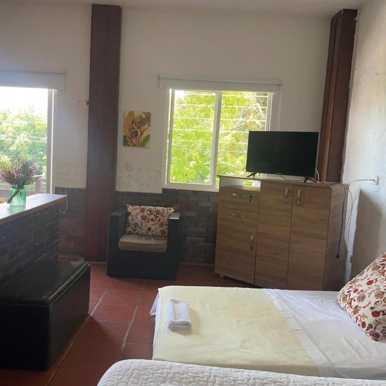 La Casona Llanera - Habitación Familiar con balcón - 1