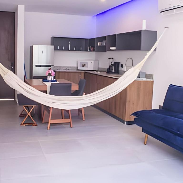 Increíble apartamento con terraza privada en Mérida - One-Bedroom Apartment - 1