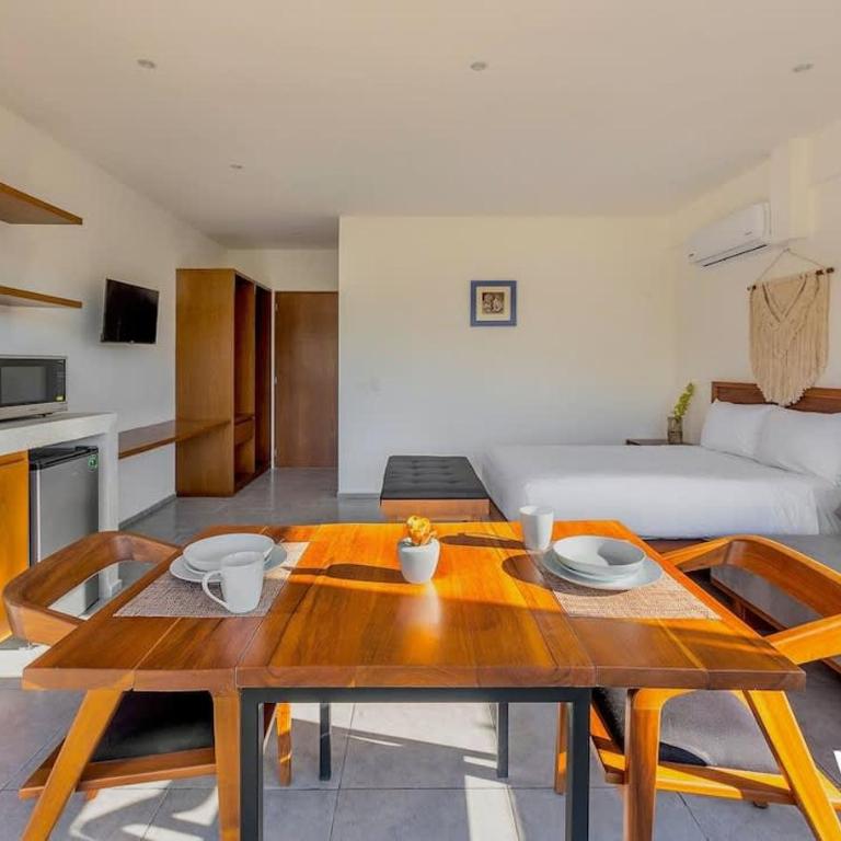 Studio with Great Rooftop Pool - Apartamento - 2