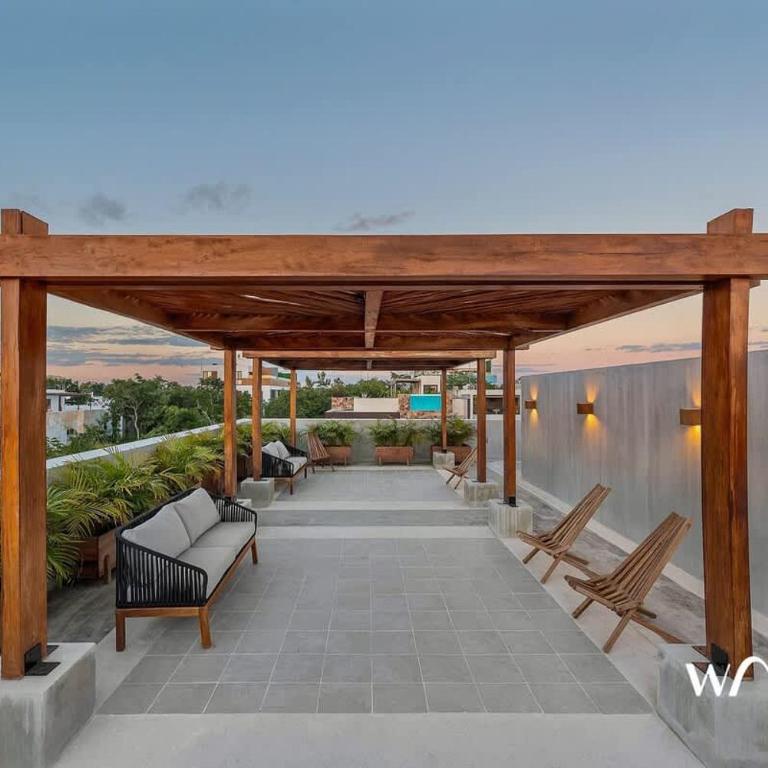 Studio with Great Rooftop Pool - Apartamento - 3