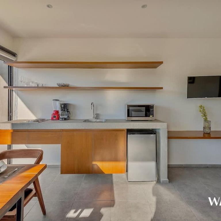 Studio with Great Rooftop Pool - Apartamento - 11