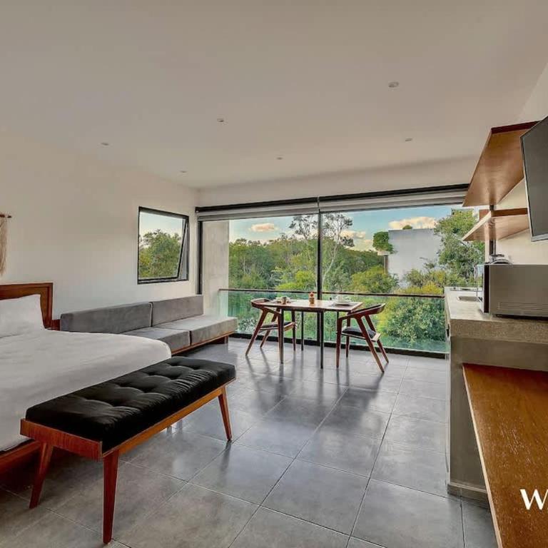 Studio with Great Rooftop Pool - Apartamento - 14