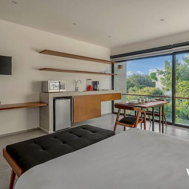 Studio with Great Rooftop Pool - Apartamento - 19