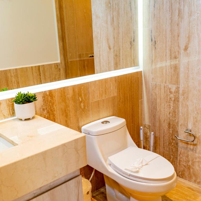 Distrito Morelos by Andiani Travel - Two-Bedroom Deluxe Apartment with Ocean View - 23