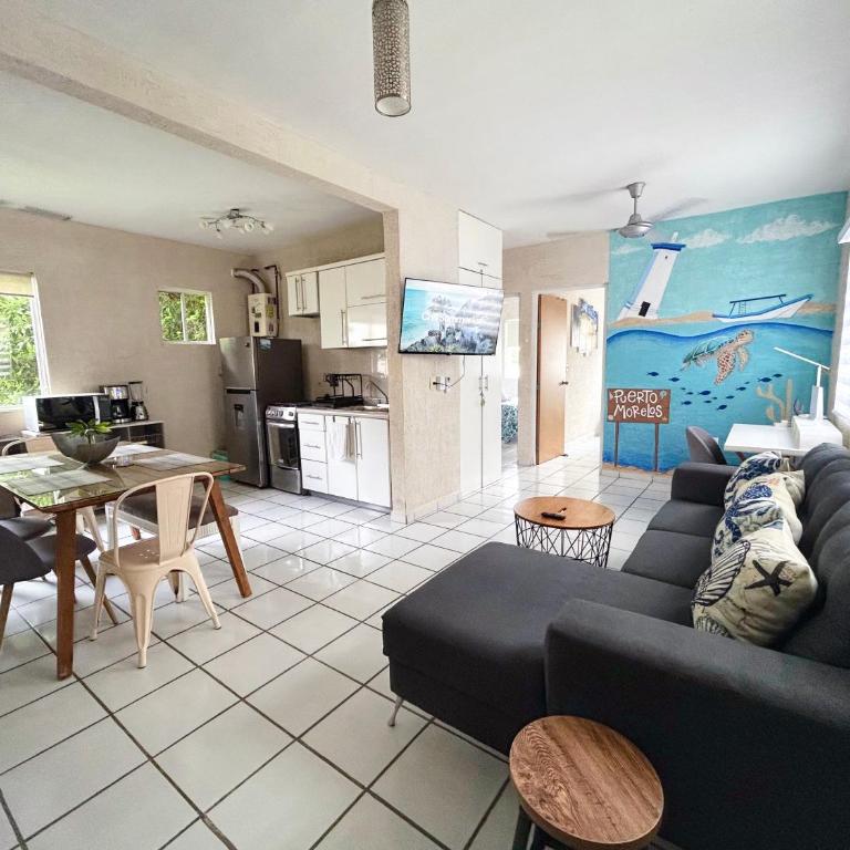 Loft Yexalem In Puerto Morelos 7 Min to the Beach - Two-Bedroom Apartment - 44