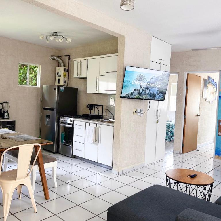 Loft Yexalem In Puerto Morelos 7 Min to the Beach - Two-Bedroom Apartment - 48