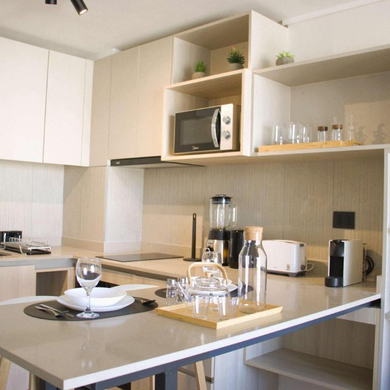 HOM I 1D1B en Ñuñoa 3PAX cerca al Metro Irarrazaval VIC1711 - Apartamento - 34