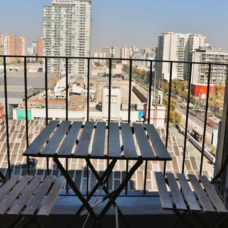 HOM I 1D1B en Ñuñoa 3PAX cerca al Metro Irarrazaval VIC1711 - Apartamento - 44