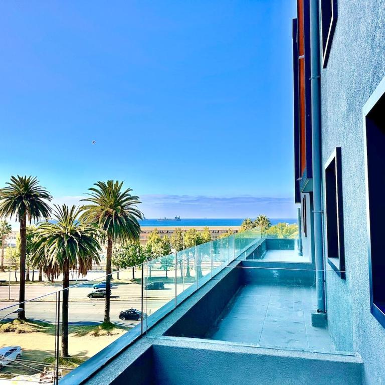 Estudio con vista al mar y estacionamiento privado - Apartamento de 1 dormitorio - 2