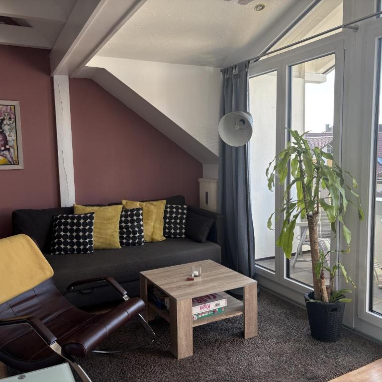 das CHRISTO – Ferienwohnungen im Herzen der Kneippstadt - Deluxe Apartment mit 1 Schlafzimmer und Stadtblick - 5