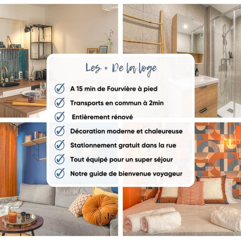 La Loge du Gardien - T2 Proche Fourvière - Appartement 1 Chambre - 2